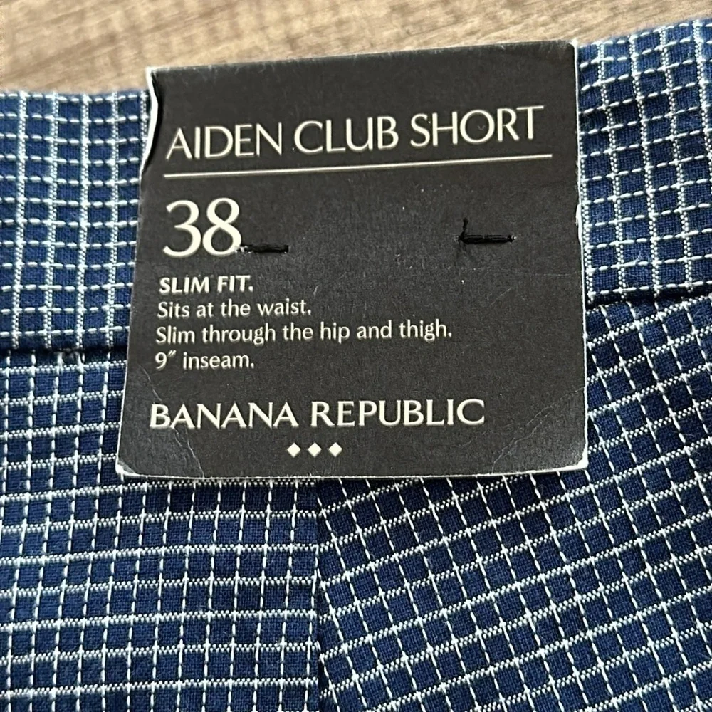 Men’s NWT Banana Republic  Aiden club shorts size 38 waist